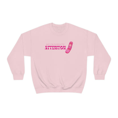 Attention (Pink) Crewneck | New Jeans