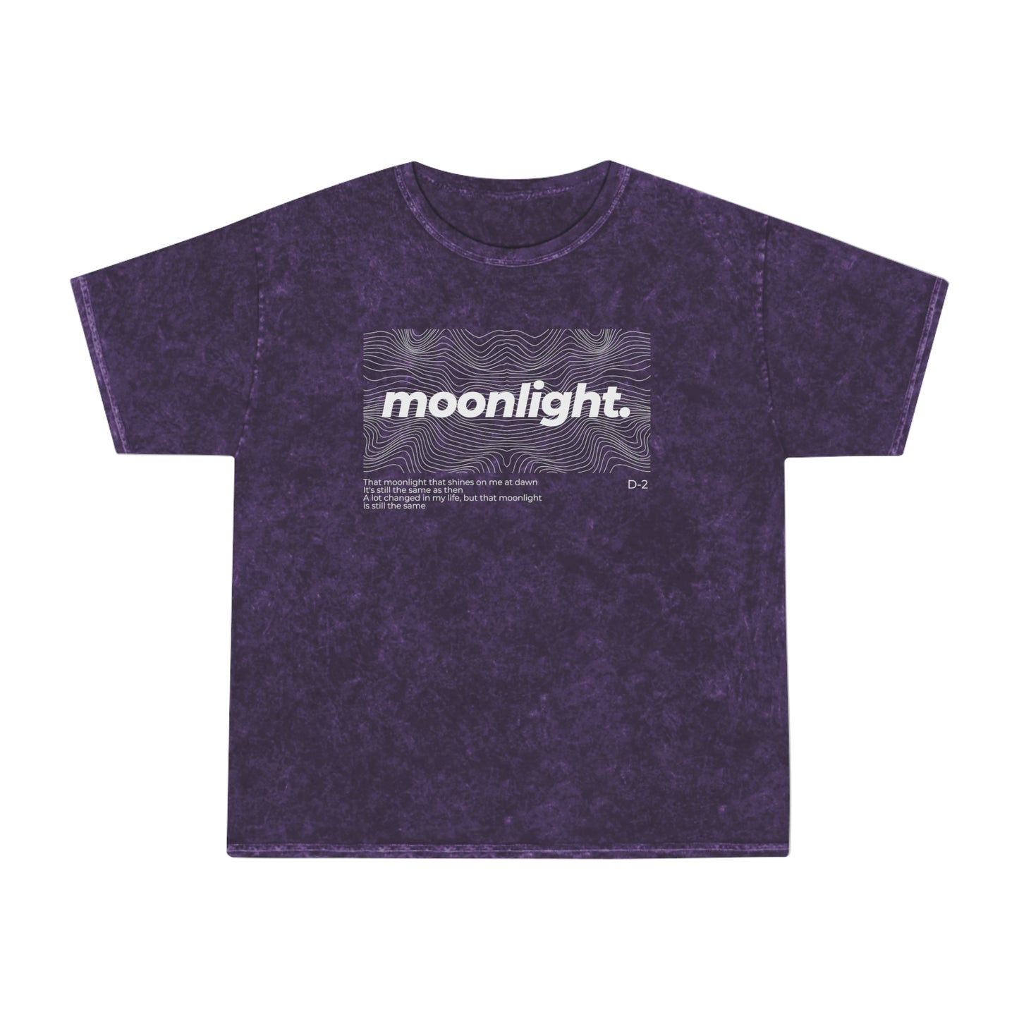 Moonlight Mineral Wash T-Shirt | AgustD D-2