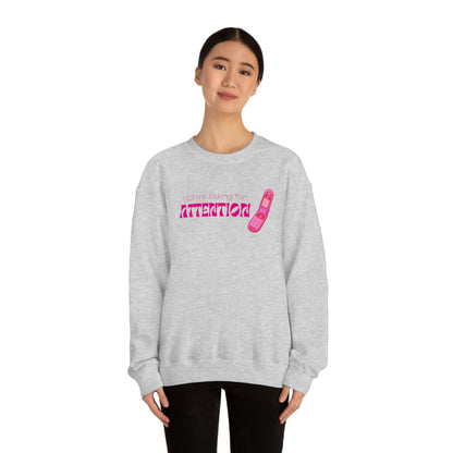 Attention (Pink) Crewneck | New Jeans