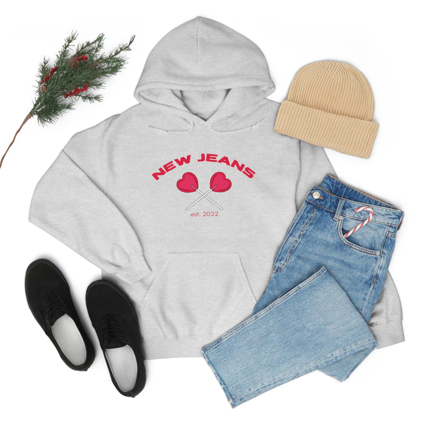 Hype Boy Heart Lollipop Hoodie | New Jeans