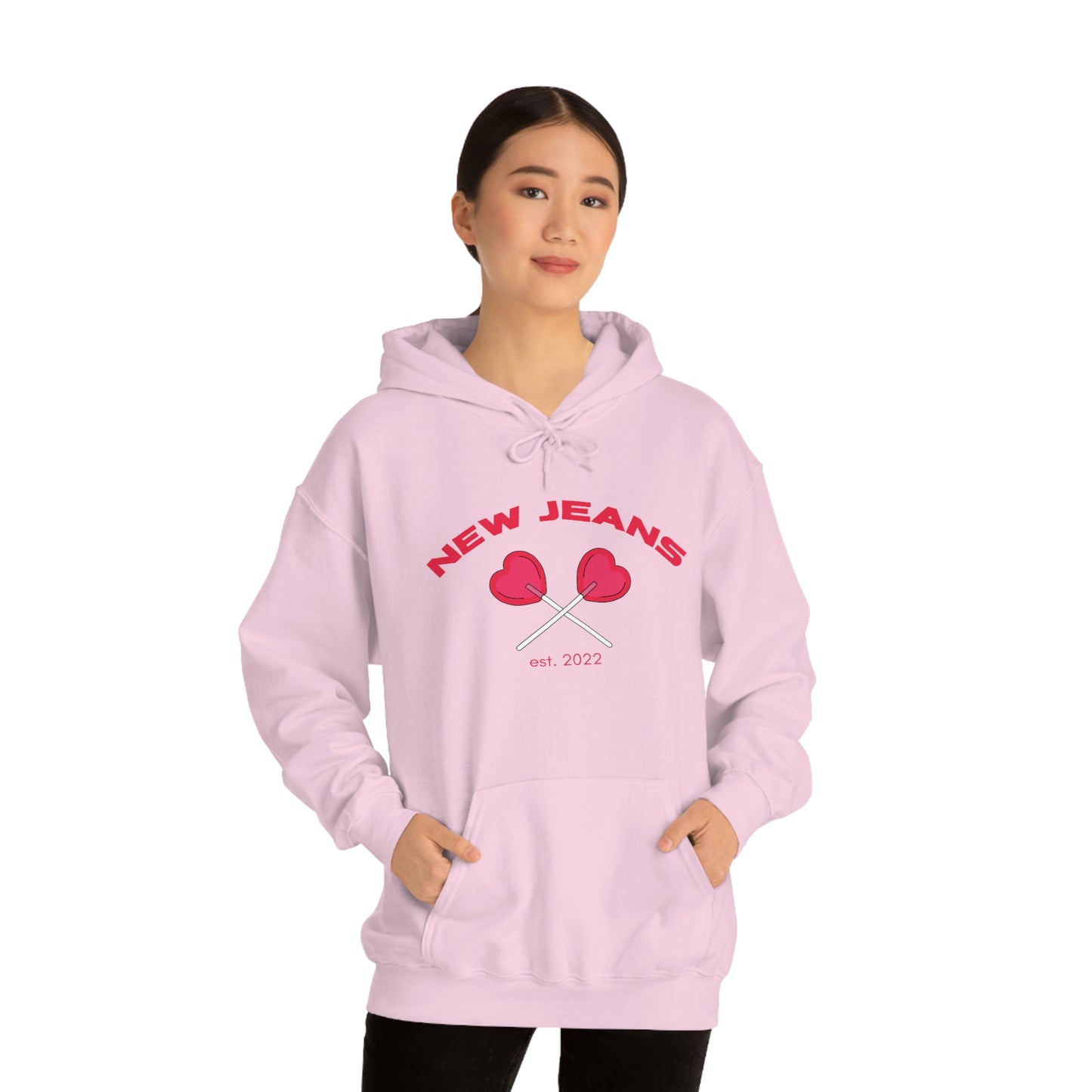 Hype Boy Heart Lollipop Hoodie | New Jeans