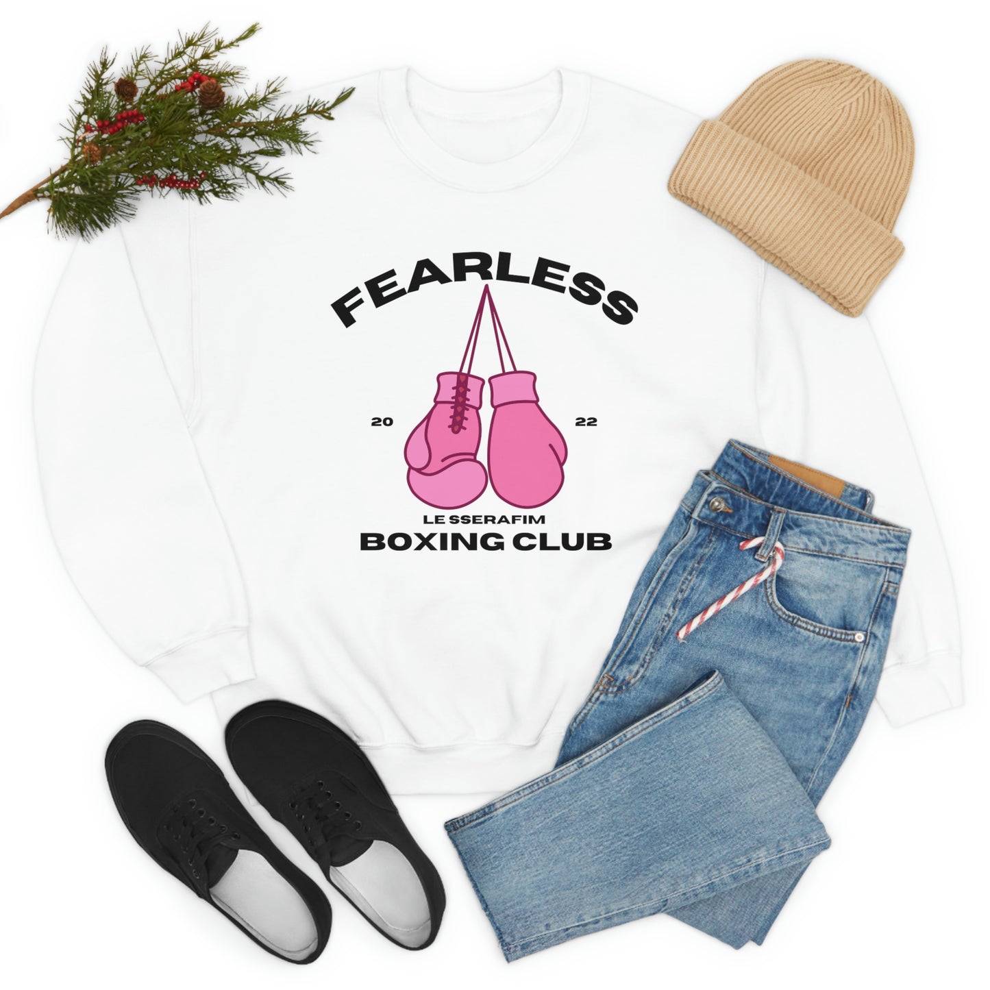 Fearless Crewneck | LESSERAFIM