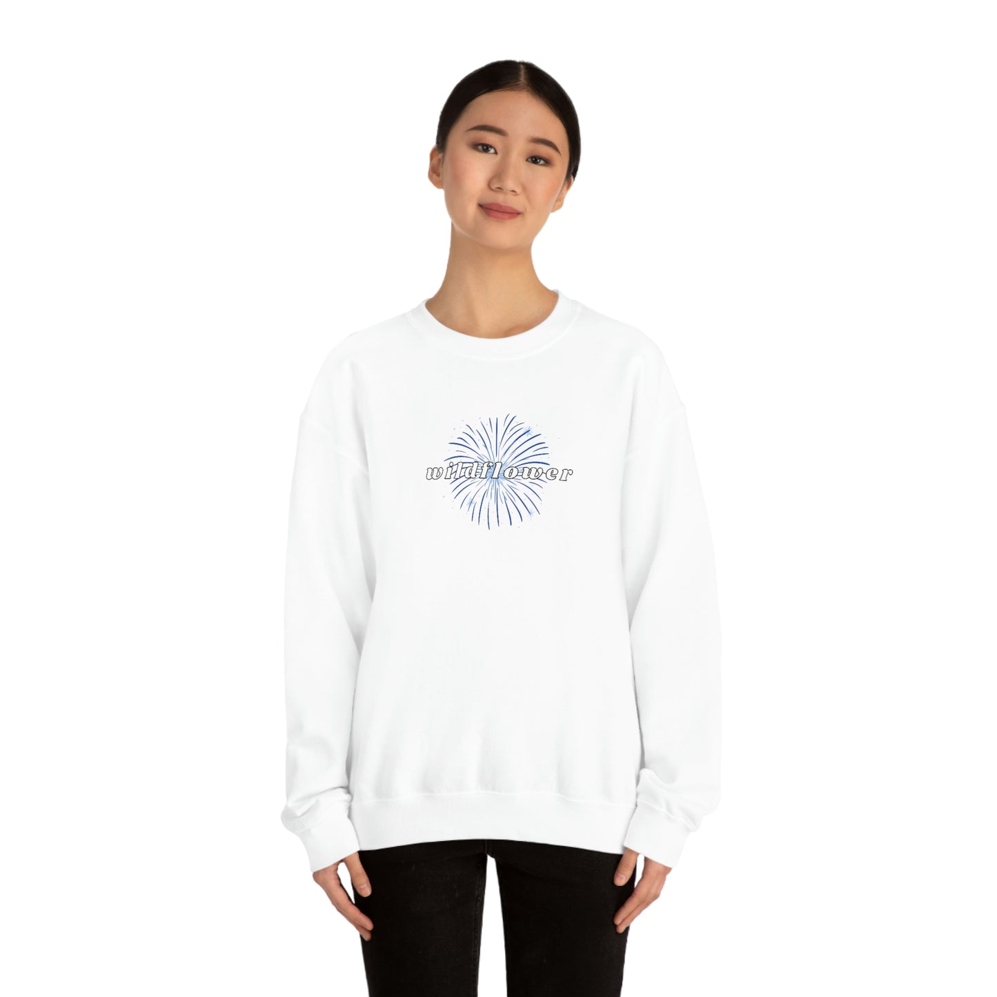 WIldflower Crewneck | RM Indigo