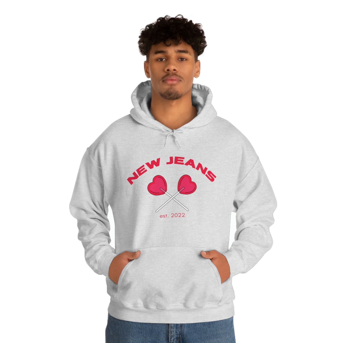 Hype Boy Heart Lollipop Hoodie | New Jeans