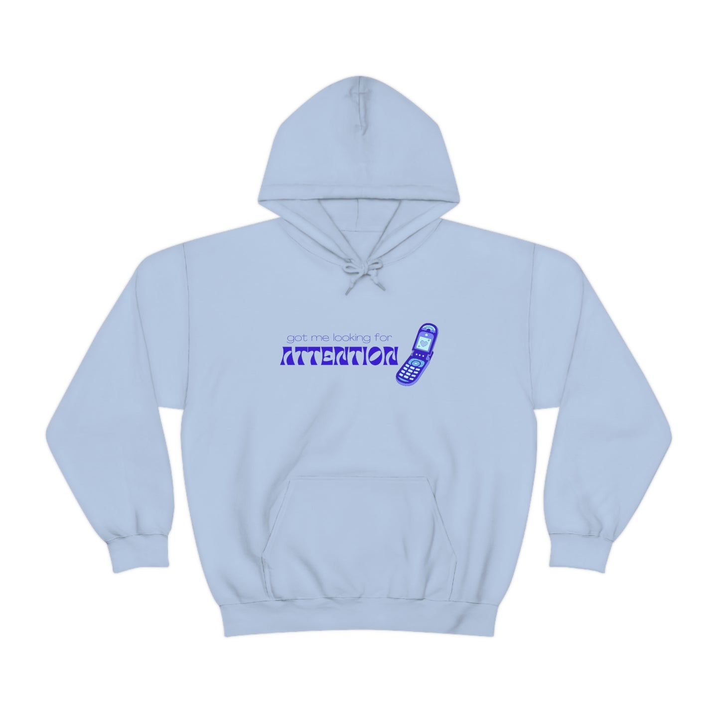 Attention (Blue) Hoodie | New Jeans