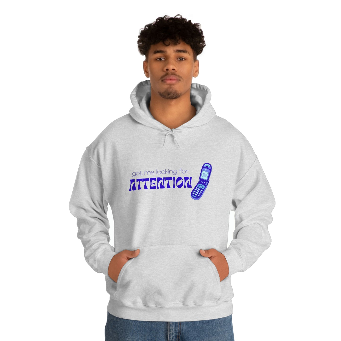 Attention (Blue) Hoodie | New Jeans