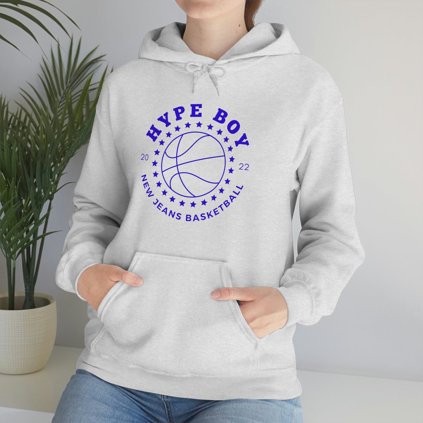 Hype Boy Basketball Hoodie | New Jeans