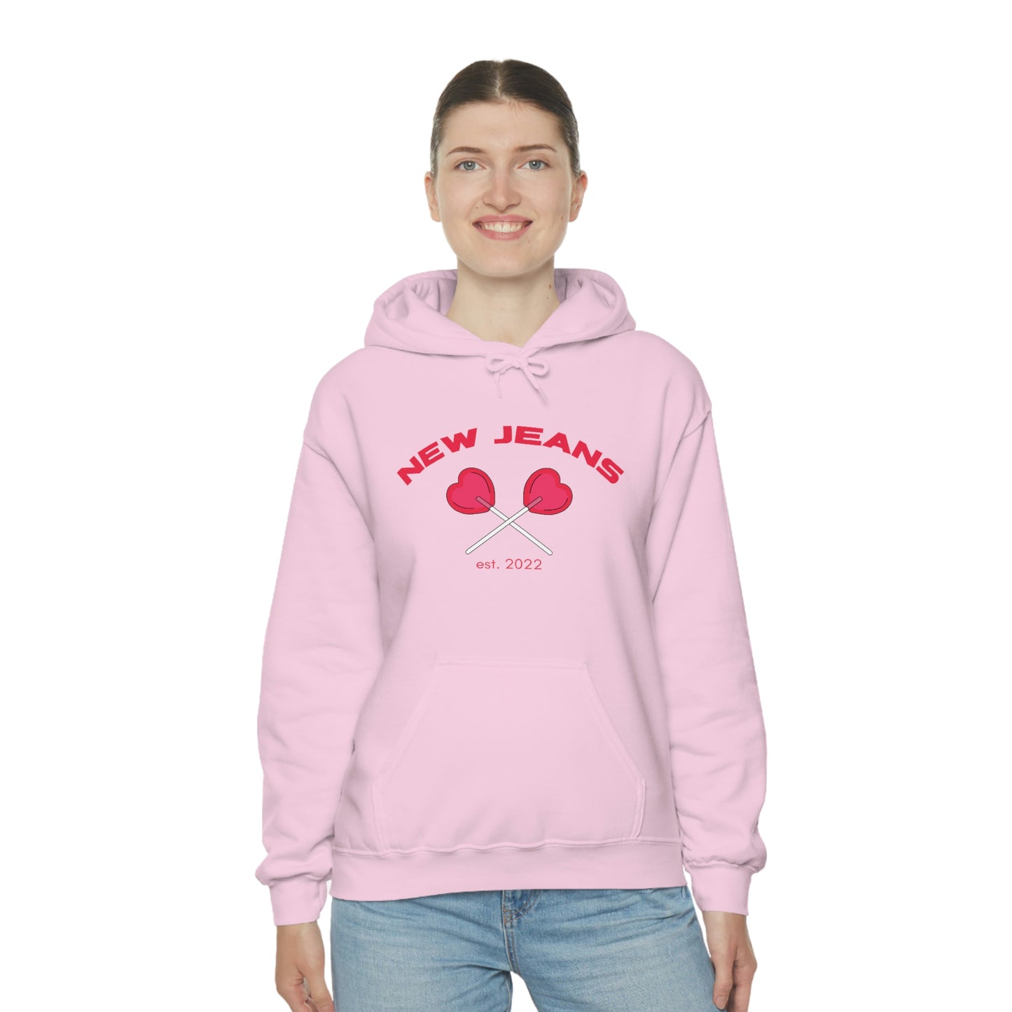 Hype Boy Heart Lollipop Hoodie | New Jeans