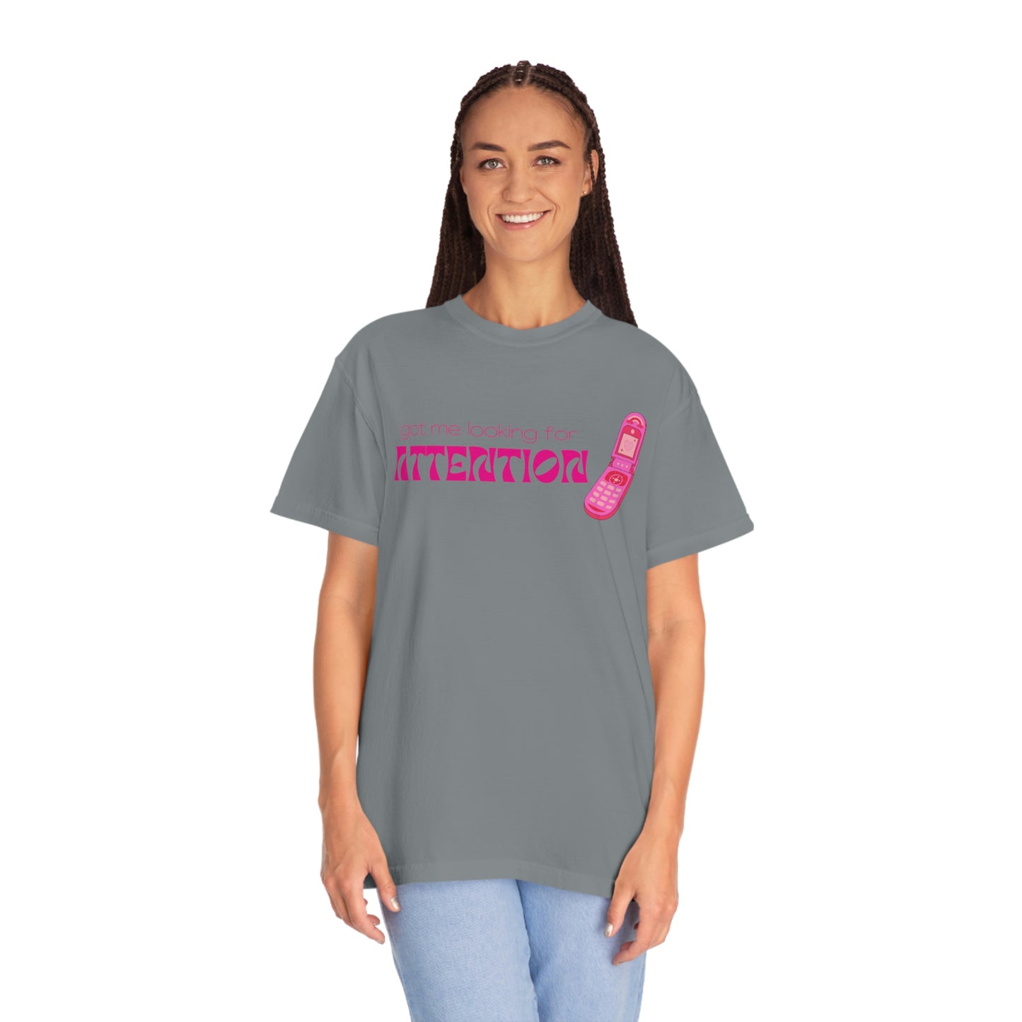 Attention (Pink) T-shirt | New Jeans (Premium)