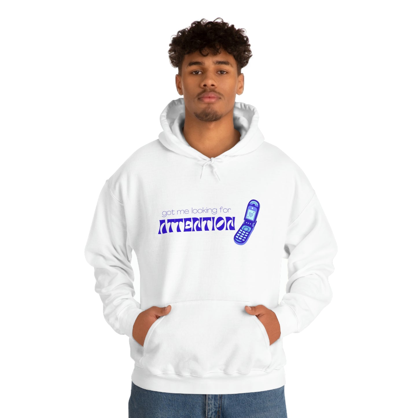 Attention (Blue) Hoodie | New Jeans