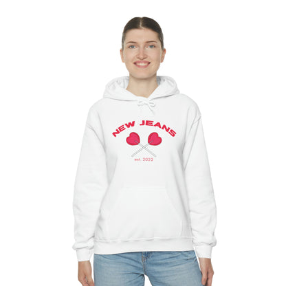 Hype Boy Heart Lollipop Hoodie | New Jeans