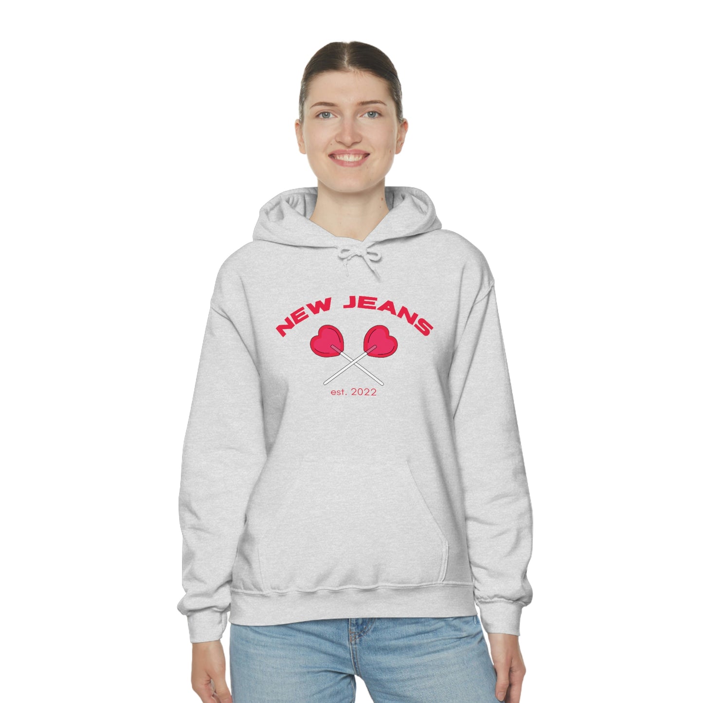 Hype Boy Heart Lollipop Hoodie | New Jeans