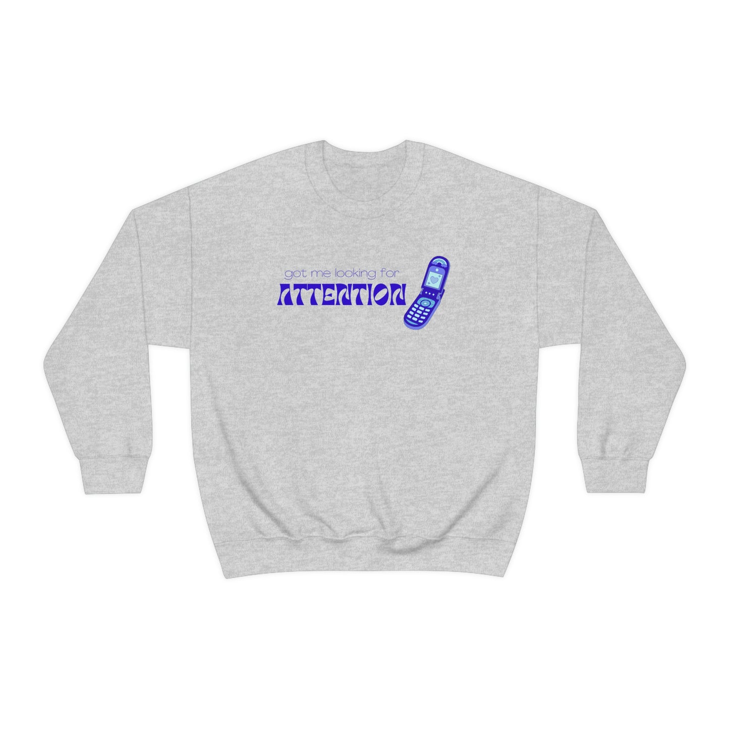 Attention (Blue) Crewneck | New Jeans