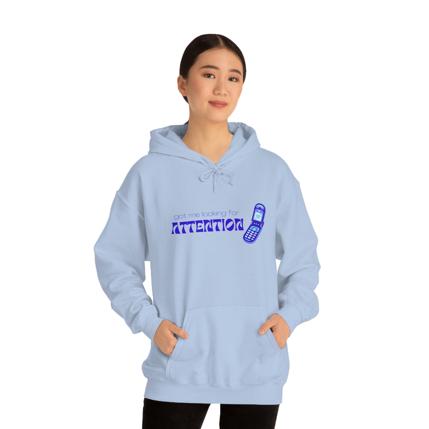 Attention (Blue) Hoodie | New Jeans