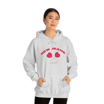 Hype Boy Heart Lollipop Hoodie | New Jeans