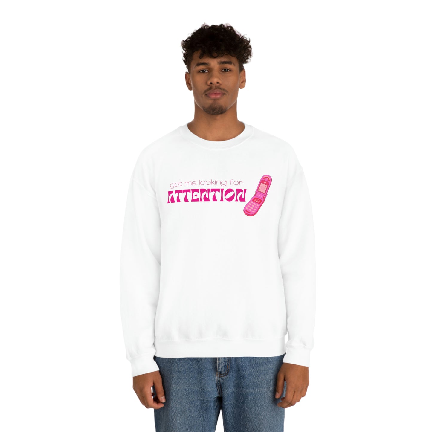 Attention (Pink) Crewneck | New Jeans