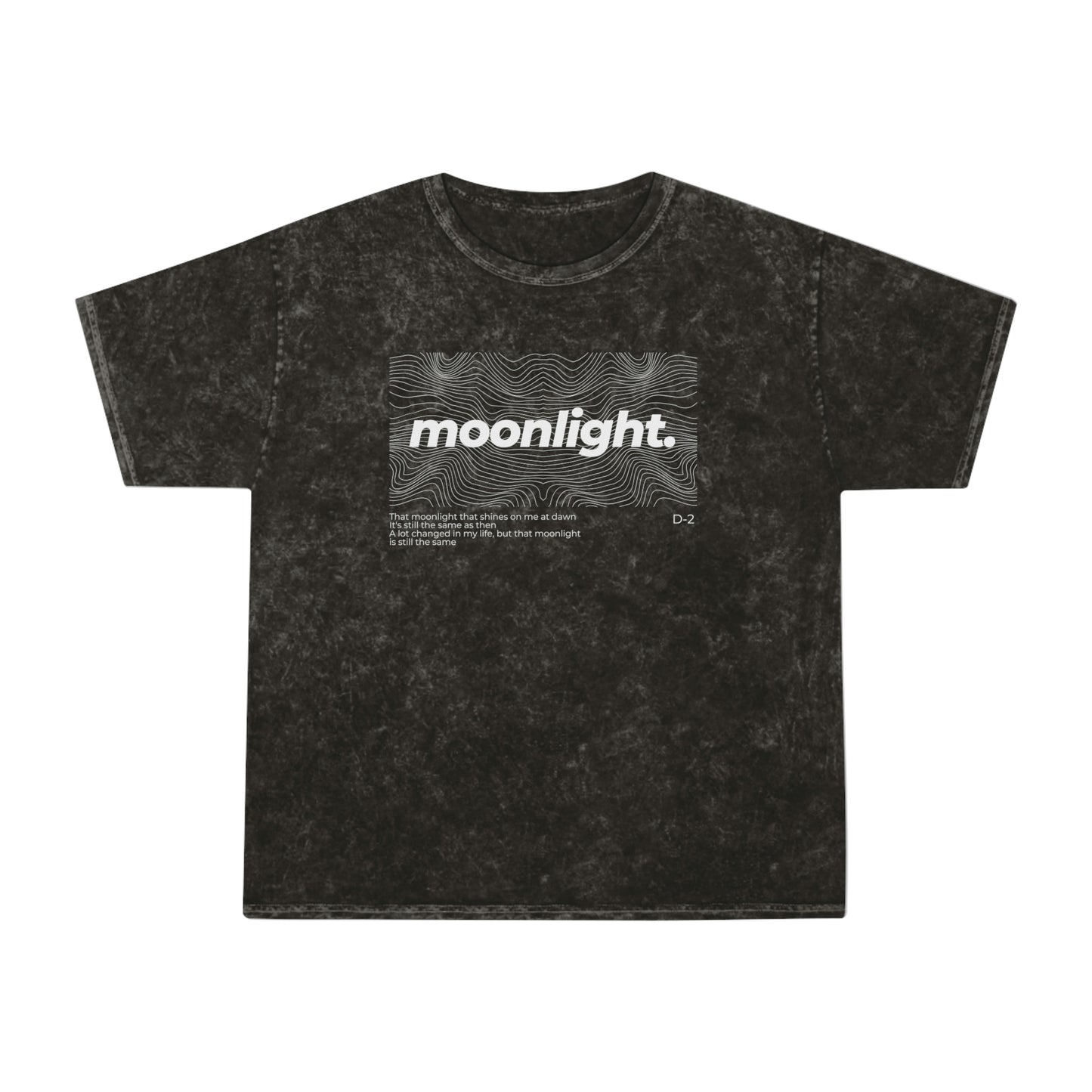 Moonlight Mineral Wash T-Shirt | AgustD D-2