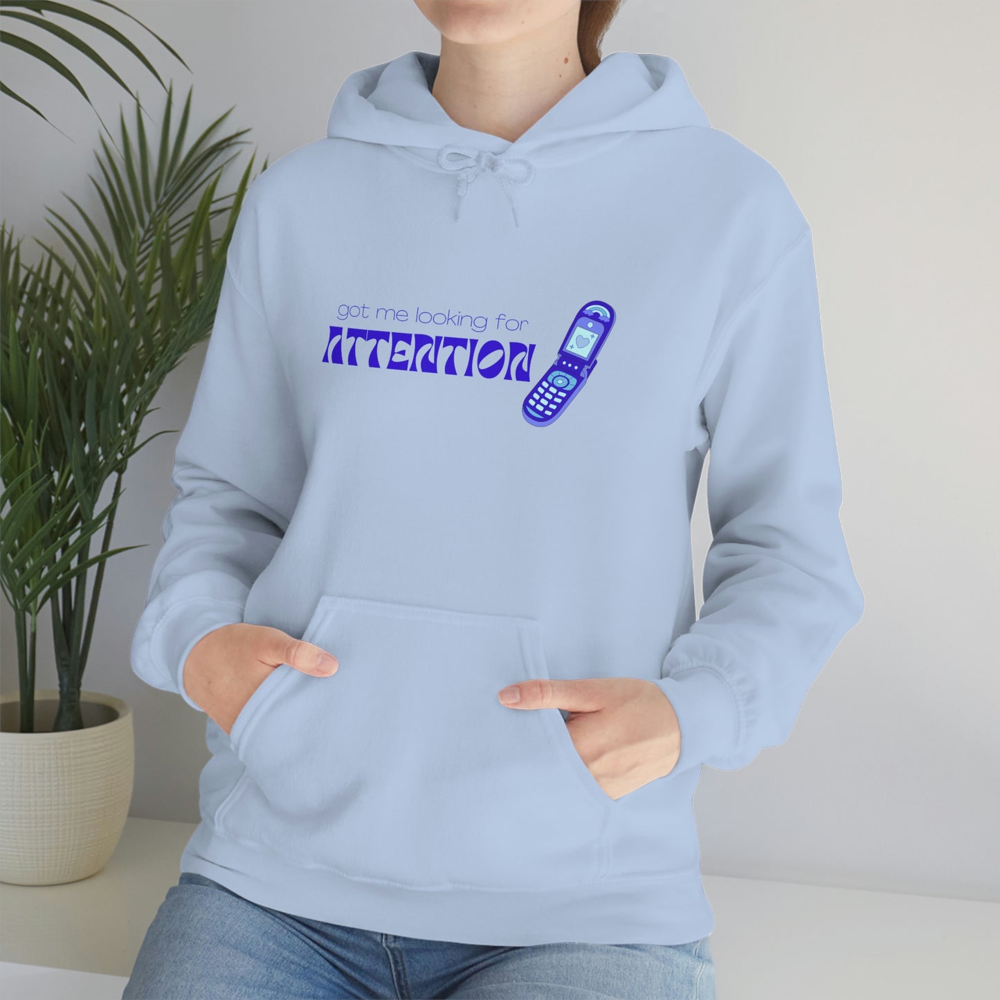 Attention (Blue) Hoodie | New Jeans