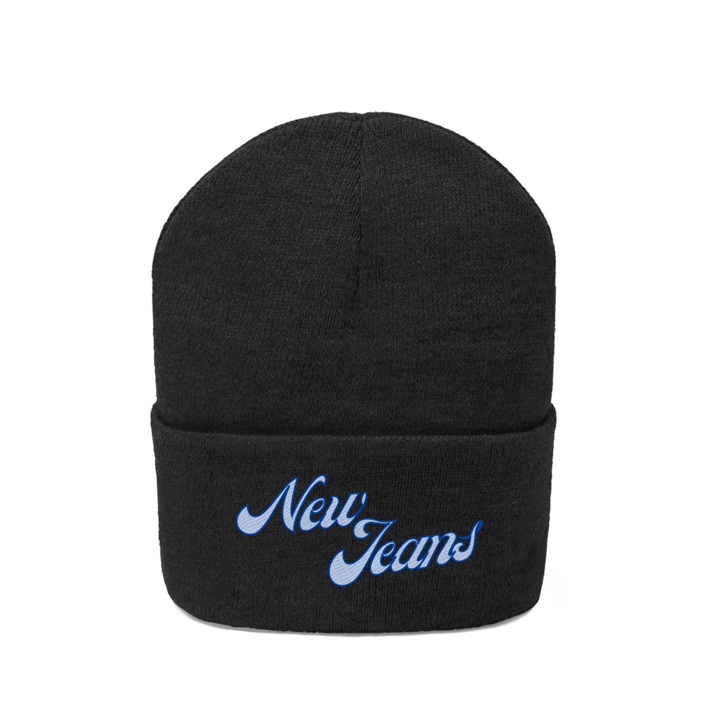 New Jeans Knit Beanie