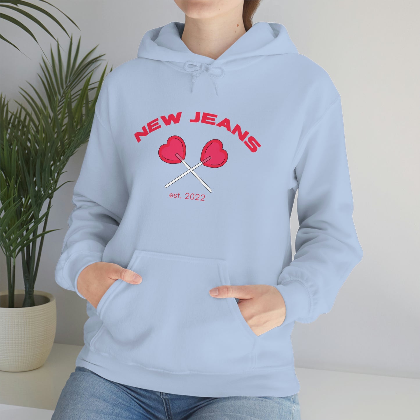 Hype Boy Heart Lollipop Hoodie | New Jeans