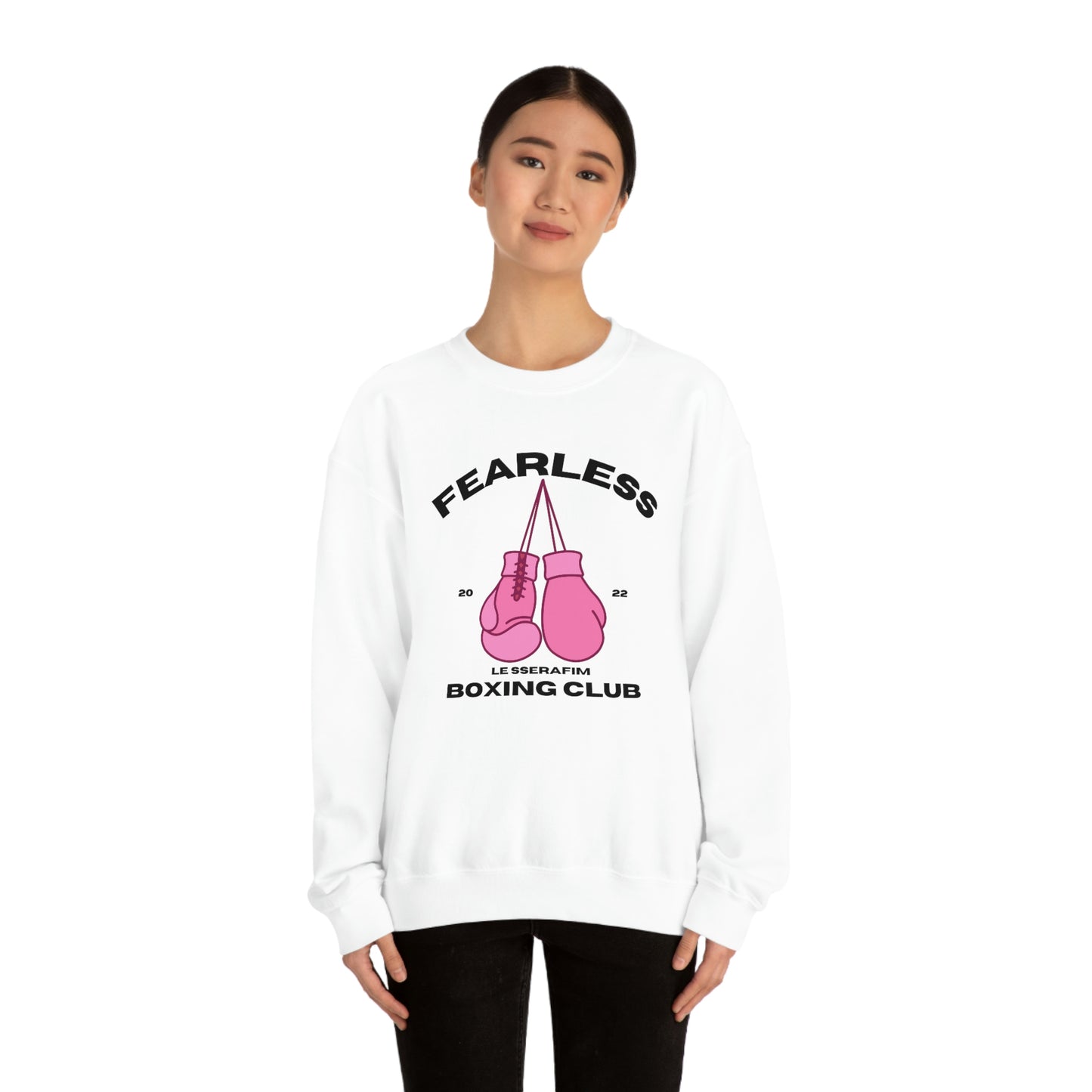 Fearless Crewneck | LESSERAFIM