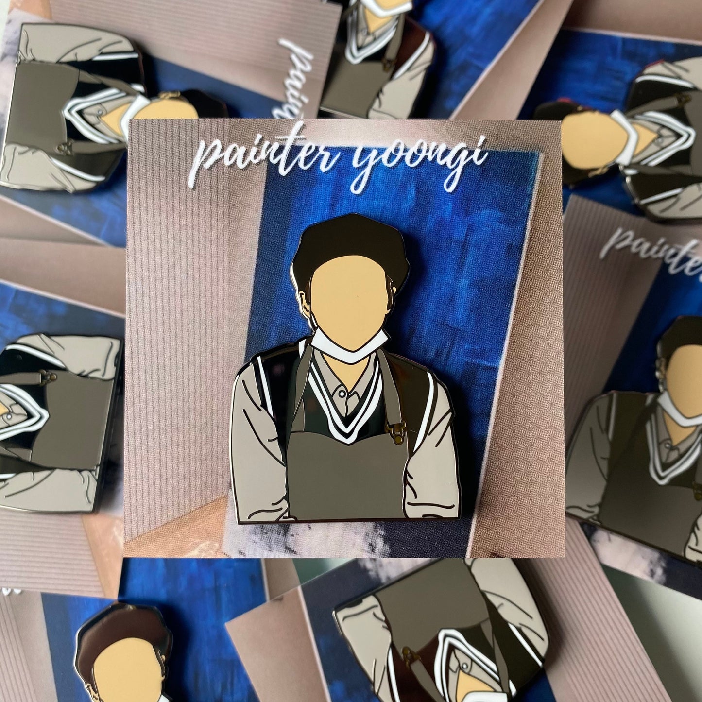 Painter Yoongi Hard Enamel Pin