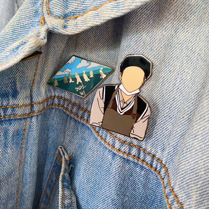 Painter Yoongi Hard Enamel Pin