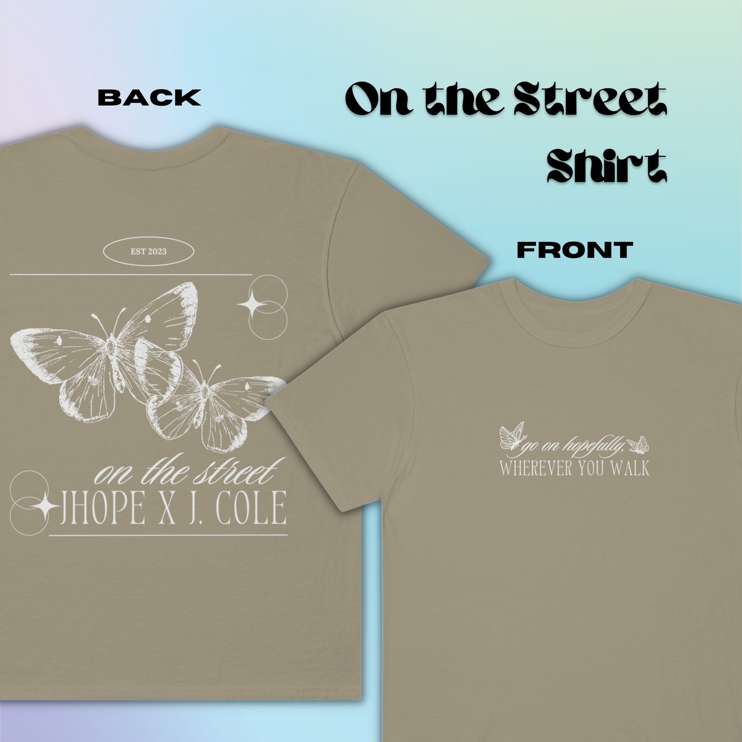 On the Street T-shirt Ver 1 | j-hope BTS (Premium)