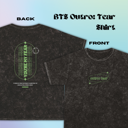 Outro: Tear Mineral Wash T-Shirt | BTS