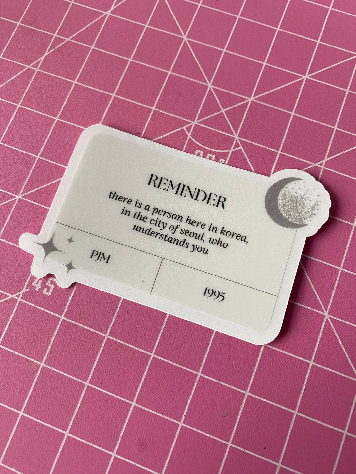 BTS Quote Reminder Stickers