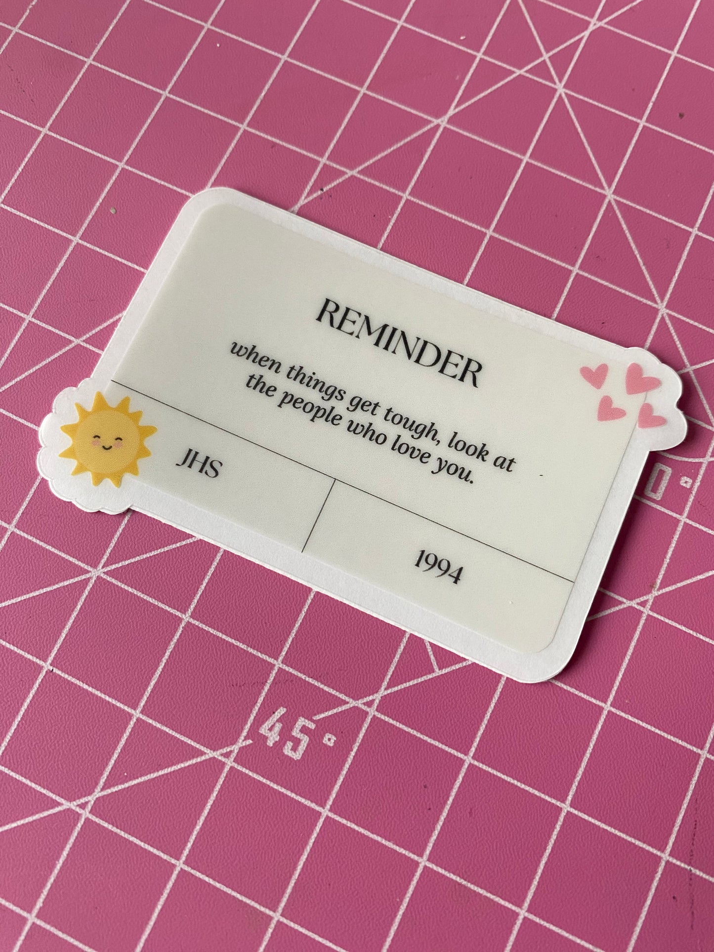 BTS Quote Reminder Stickers