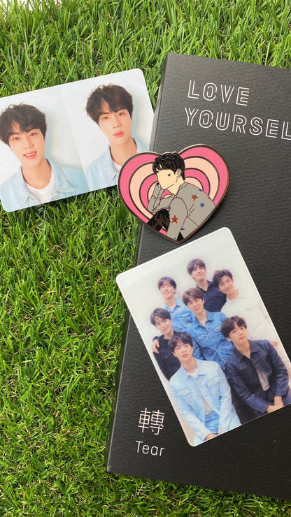 Love Yourself Tear Version O Heart Hard Enamel Pins