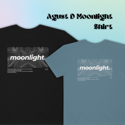 Moonlight T-shirt | Agust D/Suga BTS (Premium)