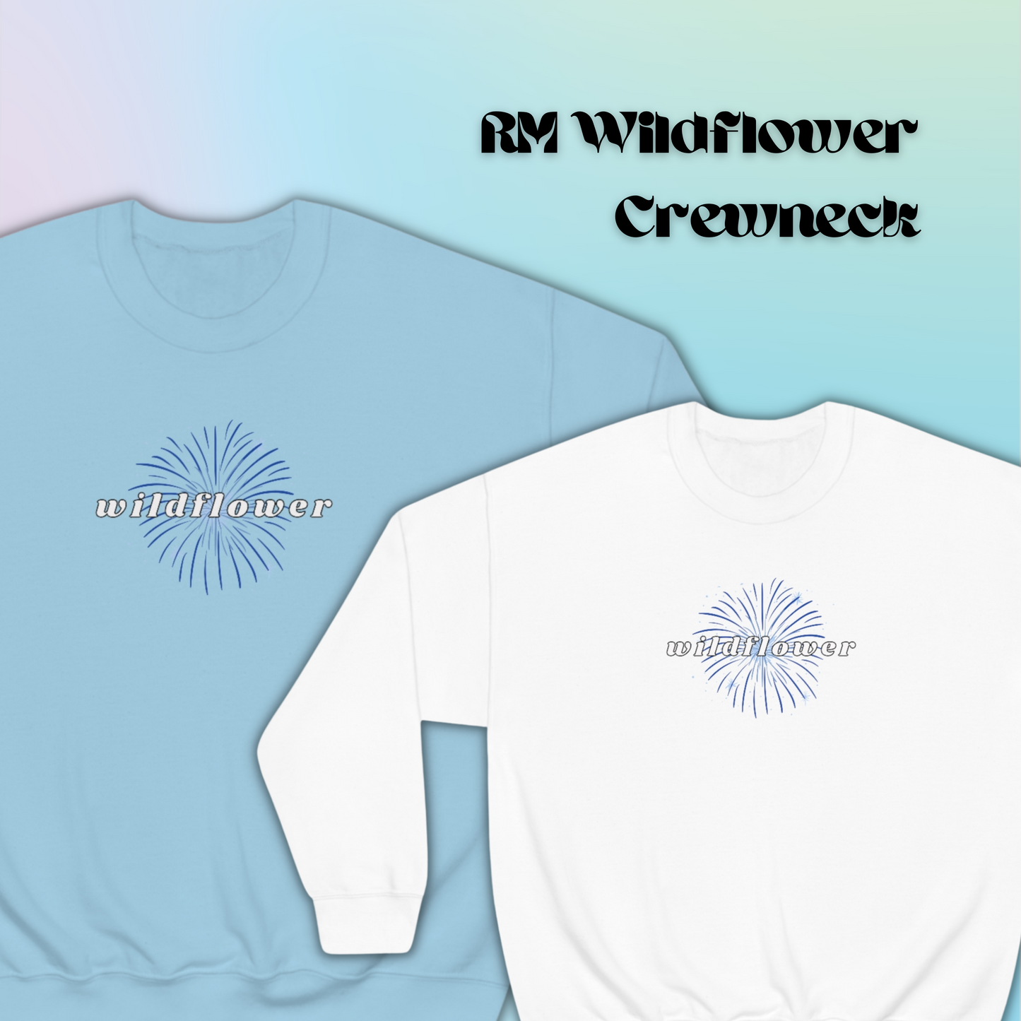 WIldflower Crewneck | RM Indigo